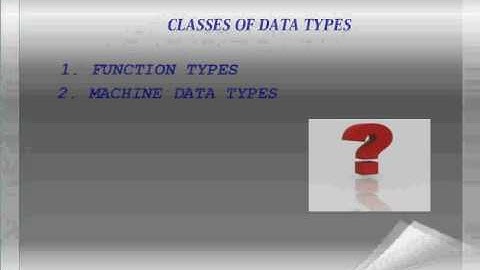 PLDC-SLIIT-Programing Language verse Data Types-Video2.avi