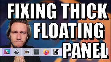 FIXING the THICK FLOATING PANEL!