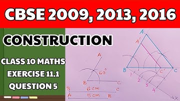 How To Construct Similar Triangle | Construct Similar Triangle In The Ratio 3/4