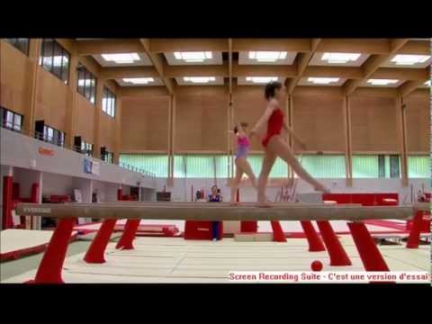 Gymnastique en poutre à l'INSEP - Reportage Arte "La