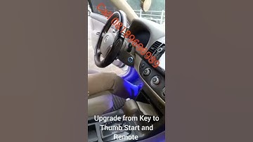 PKE Remote and Thumbs Start Install.