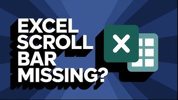 How to Find a Missing Scroll Bar in Microsoft Excel [Tutorial]