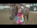 7yearold barrel racer is competing in the national little britches finals one year after she quit