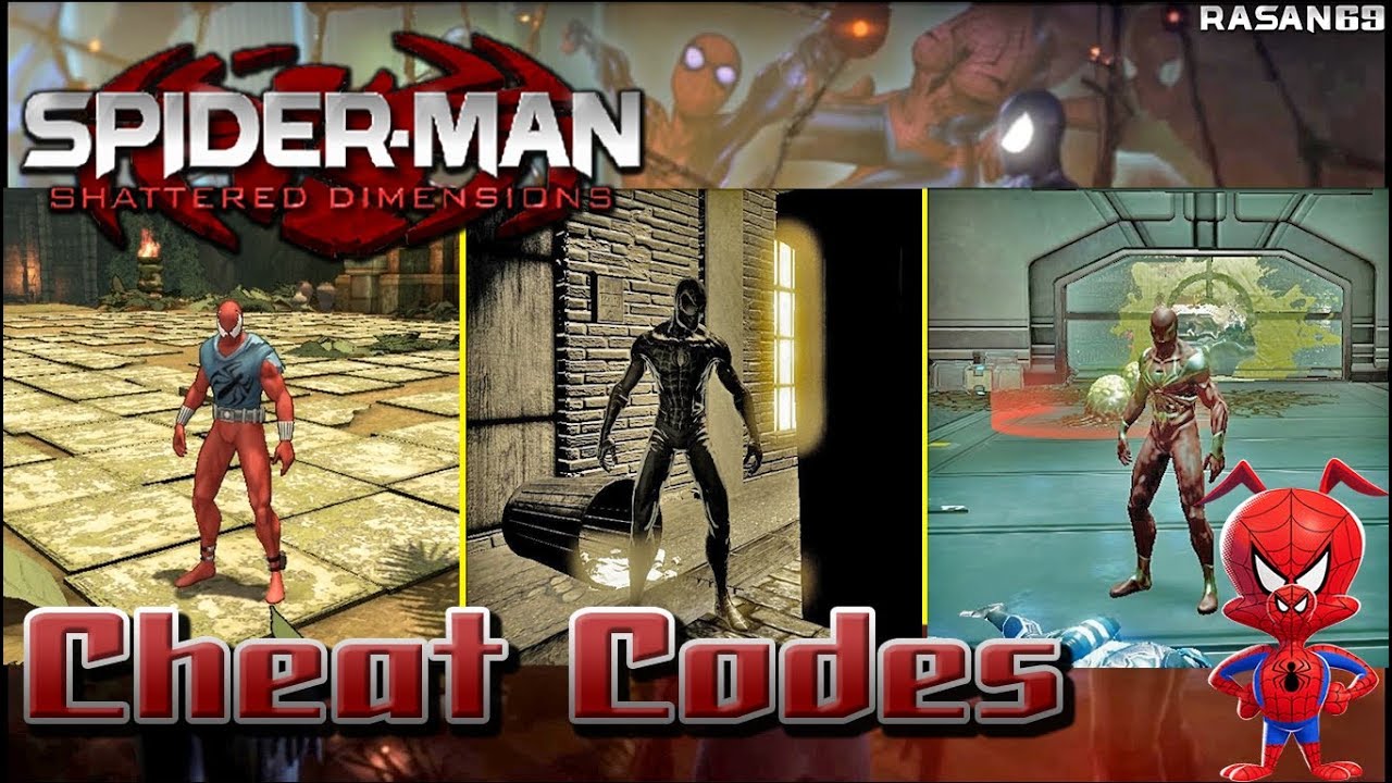 Spider-Man - Shattered Dimensions (Xbox 360/PS3/PC) CHEAT CODES - YouTube