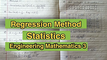 Regression Method | Statistics | How to solve Regression Method? | Engineering math3 | Civil Xpose