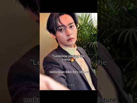 I THINK LEEKNOW WON THIS TREND Straykids Leeknow