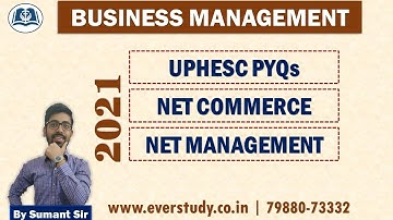MCQs on Business Management | UPHESC | UGC Net | RPSC BADM