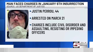 VIDEO: Charleston man charged with multiple counts in Jan. 6 attack