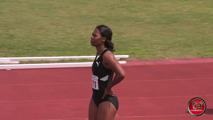 Natasha Morrison wins 100m at Blue Marlin Classic