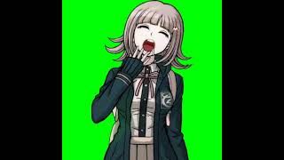 chiaki nanami animation green screen