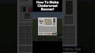 How To Make Cindercrest Banner - Unstable SMP