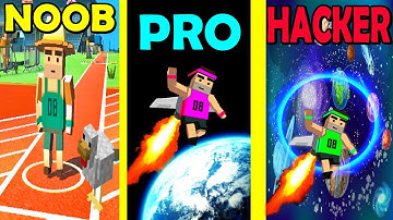 NOOB vs PRO vs HACKER in Jetpack Jump! Jetpack Jump (New Update)! Jetpack Jump UNLIMITED GOLD HACK