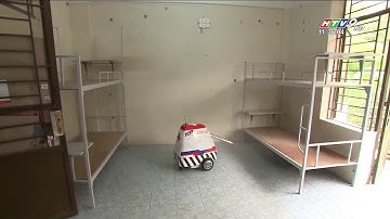 TDTU | Robot khử khuẩn | Hỗ trợ chống dịch Covid-19 | HTV9