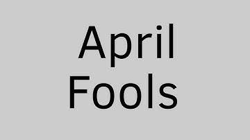 find the markers April fools