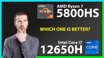 AMD Ryzen 7 5800HS vs INTEL Core i7 12650H Technical Comparison