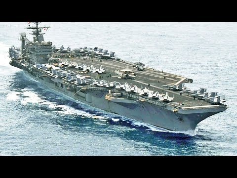 Aircraft Carrier • USS Harry S. Truman Conducts Flight Operations at Sea • Video Compilation