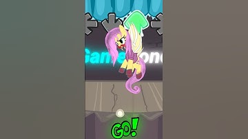 FNF Fluttershy My Little Pony Playground Test VS Gameplay #shorts