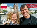 KRAKOW LIFE Week 11 - No Masks Outdoors, Vistula River, Kazimierz, Carrefour, Biedronka, Shopping
