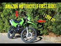 FIRST RIDE on the $1500 AMAZON MOTORCYCLE! | 2020 Hawk 250 Enduro