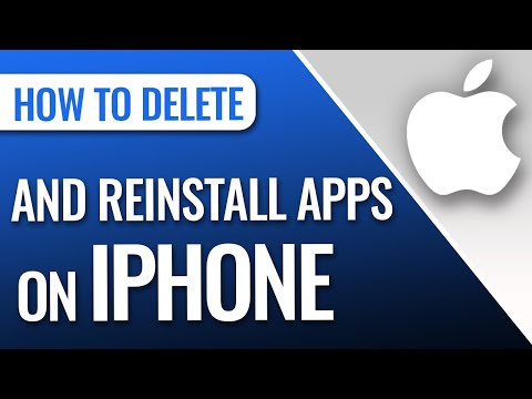 What happens if you uninstall an app and then reinstall it?