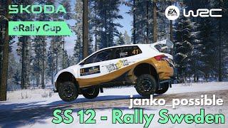 LAST STAGE of Rally Sweden| Škoda eRally CUP | janko_possible | EA SPORTS WRC - Sunne