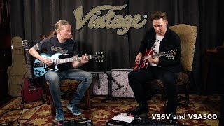 Vintage® VS6 Guitarra Eléctrica Vibrato | Color: Cherry Red video