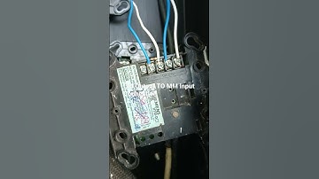 Control Module Output to Monitor Module Input Connection