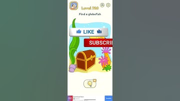 Dop 2 (Delete one part) Game Level 720 [Find a globefish?] #dop2 #gaming #game #gameplay #gamelevel