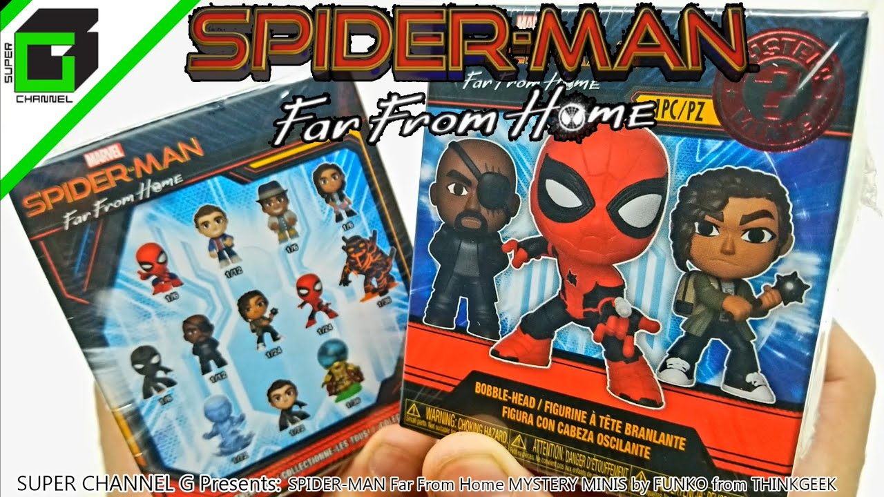 mystery minis spider man