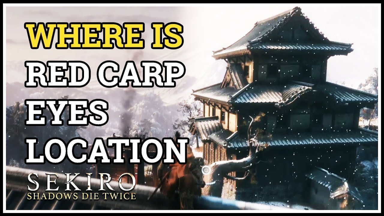 Where Red Carp Eyes Location Sekiro YouTube