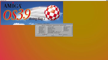 WinUAE 4.0 amigaOS3.9 tutorial part 2