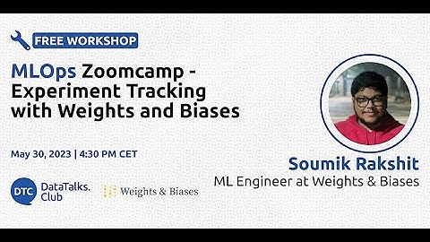 MLOps Zoomcamp - Experiment Tracking with Weights and Biases - Soumik Rakshit