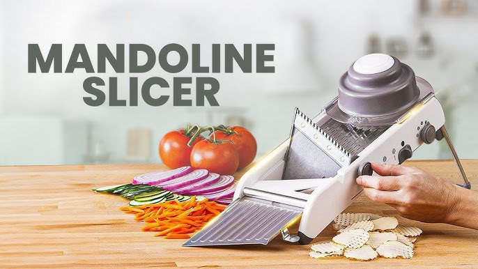 PL8 Mandolines and Slicers - White Professional Slicing Mandoline