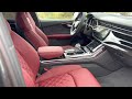 2023 Audi SQ7 Prestige Daytona Gray with Arras Red Interior BEAUTIFULLY SPEC’d!