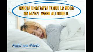 Ukiota Ndoto Unashiriki Tendo La Ndoa Na Mzazi Wako Au Ndugu Yako........ By Pastor Mbasha