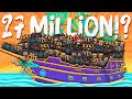 We stacked 27million gold worth of loot during community day