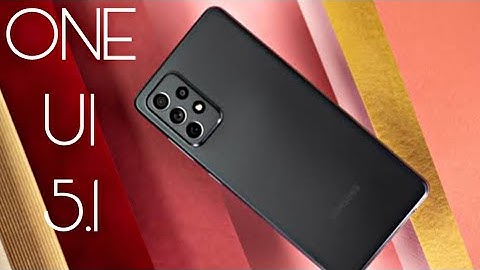 Samsung Galaxy A72 ONE UI 5.1 Update