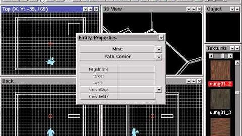 11) QOOLE-Quake + Quake 2 Level Editor Tutorial:  Make Moving Platforms