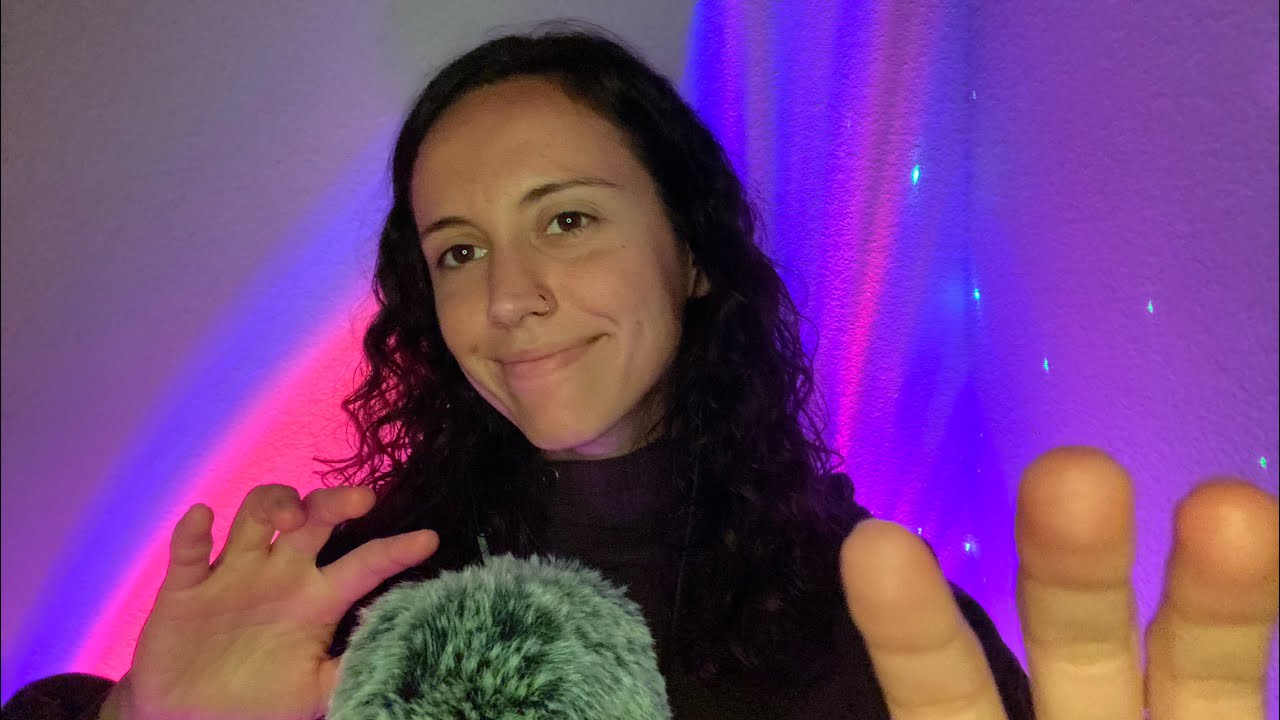 ASMR Gentle Fluffy Mic Scratching & Whispers 💕😴 Soft and Sleepy - YouTube