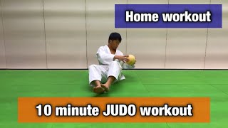 10 minute JUDO workout « Foot work and Abs »