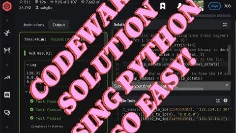 Python Mastery: Count IP Address CodeWars Challenge Solution using Python Programming