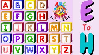 ABC Alphabet Learning Part 2 - E - F - G - H (Gameplay)