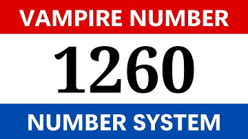 Vampire Numbers in Math Number System