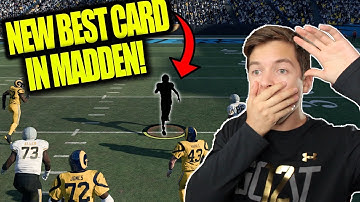*BEST* NEW 99 OVERALL IN THE GAME!! MADDEN 18 ULTIMATE TEAM