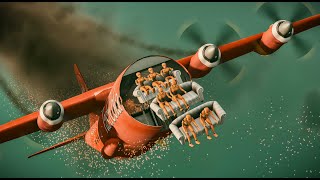 Plane Crashes With Dummies 11💥 - BeamNg Drive