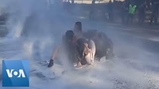 Police, Protesters Scuffle in Turkey  | VOA News