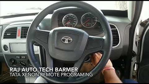 TATA XENON REMOTE PROGRAMING