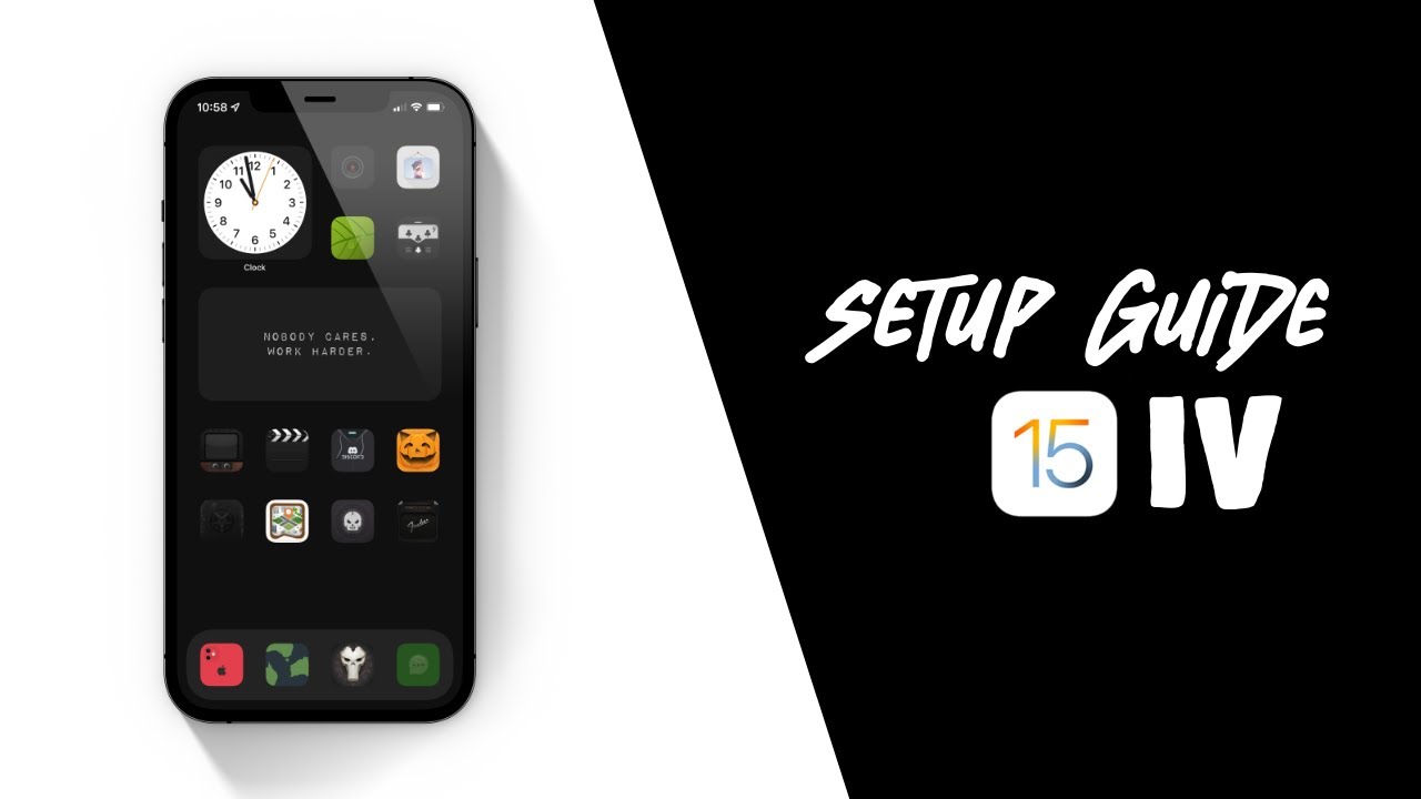 iOS 15 Custom Setup Guide IV: Massive Theme Ported To No Jailbreak Setup