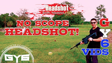 NO SCOPE Headshot - 50cal - IRL