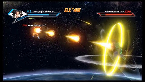 Dragon Ball Xenoverse (PC): SSJ5 Goku AF Vs. SSJG Goku Gameplay [MOD]